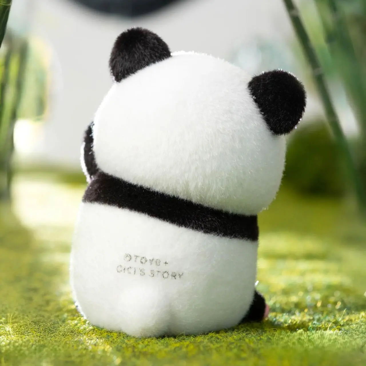 Lulu The Piggy "Panda" Figure Hanger Card