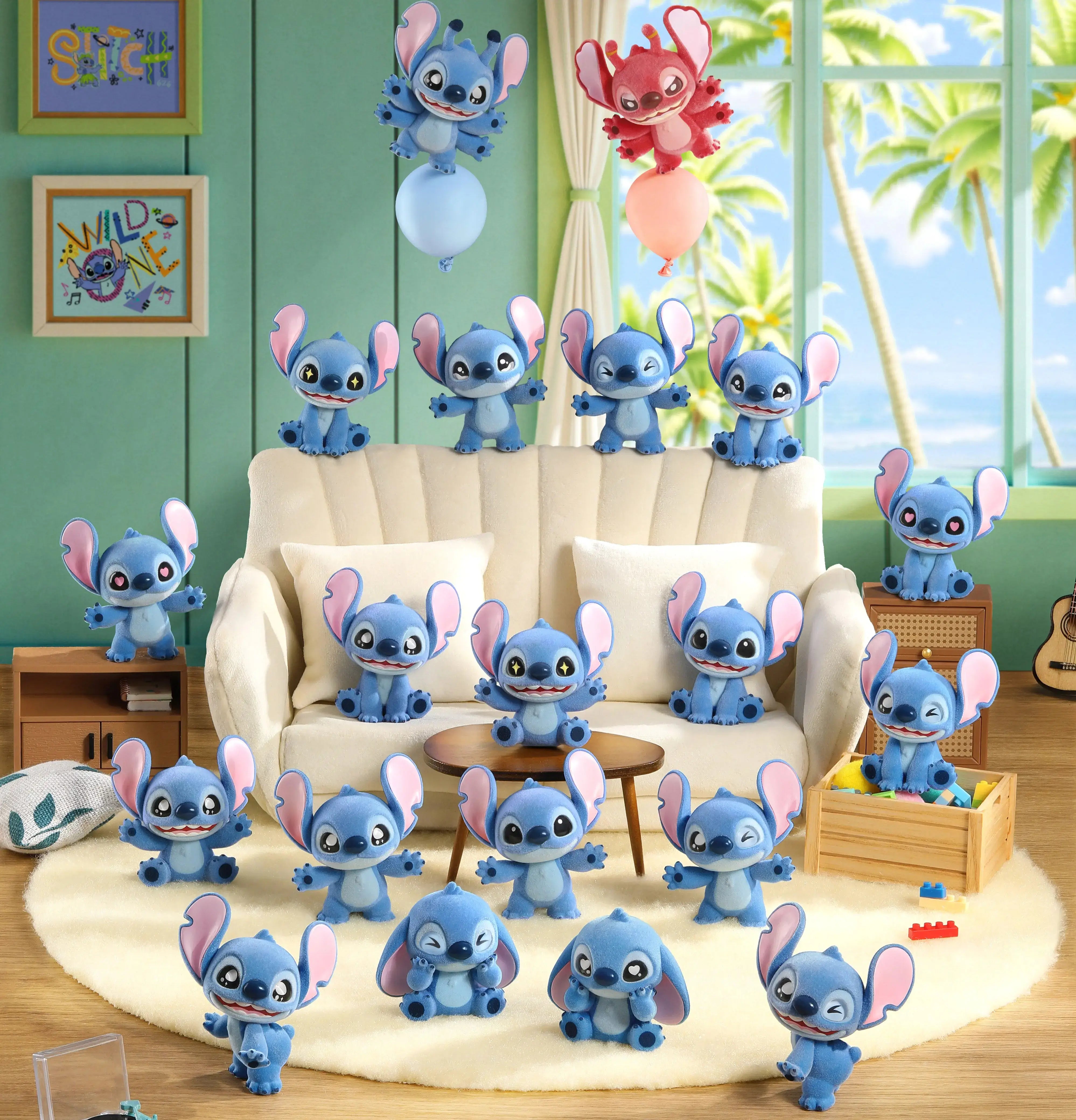 Stitch "Mini Fluffy" Series Blind Bag Mini Beans