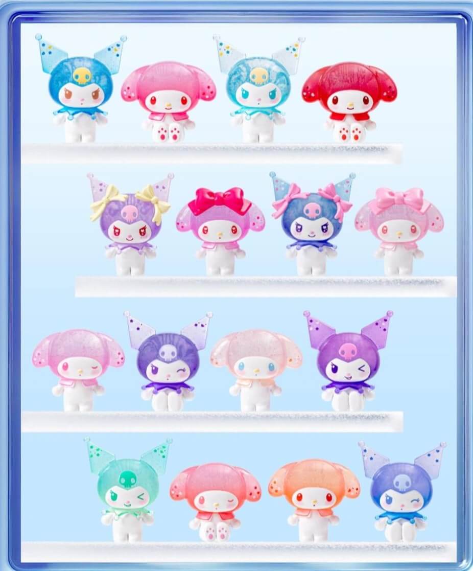 My Melody & Kuromi "Ramune Style" Series Blind Bag Mini Beans - POKKII