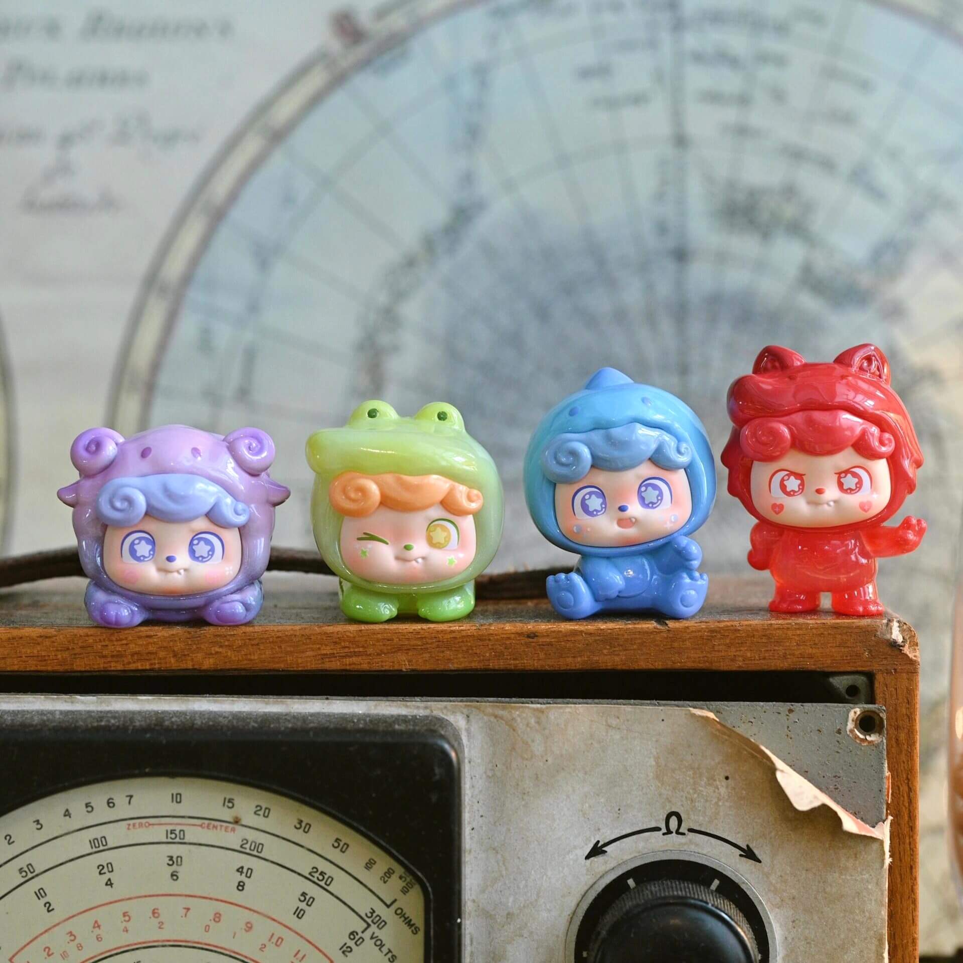 Q.Kid "Super Q.Team" Series Blind Box Figure - POKKII