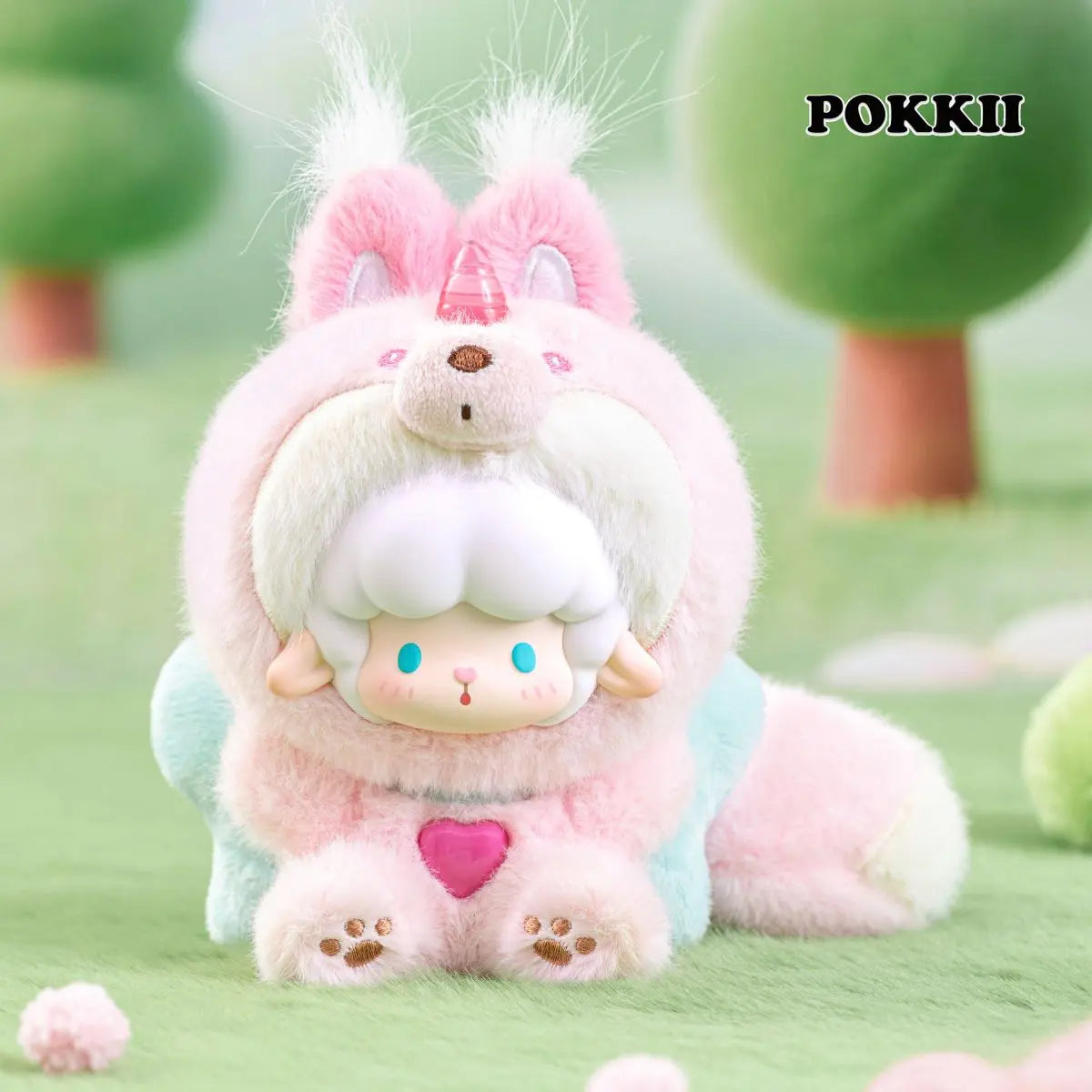 Gyun "Big-Tailed Critter Crew" Series Blind Box Plush - POKKII