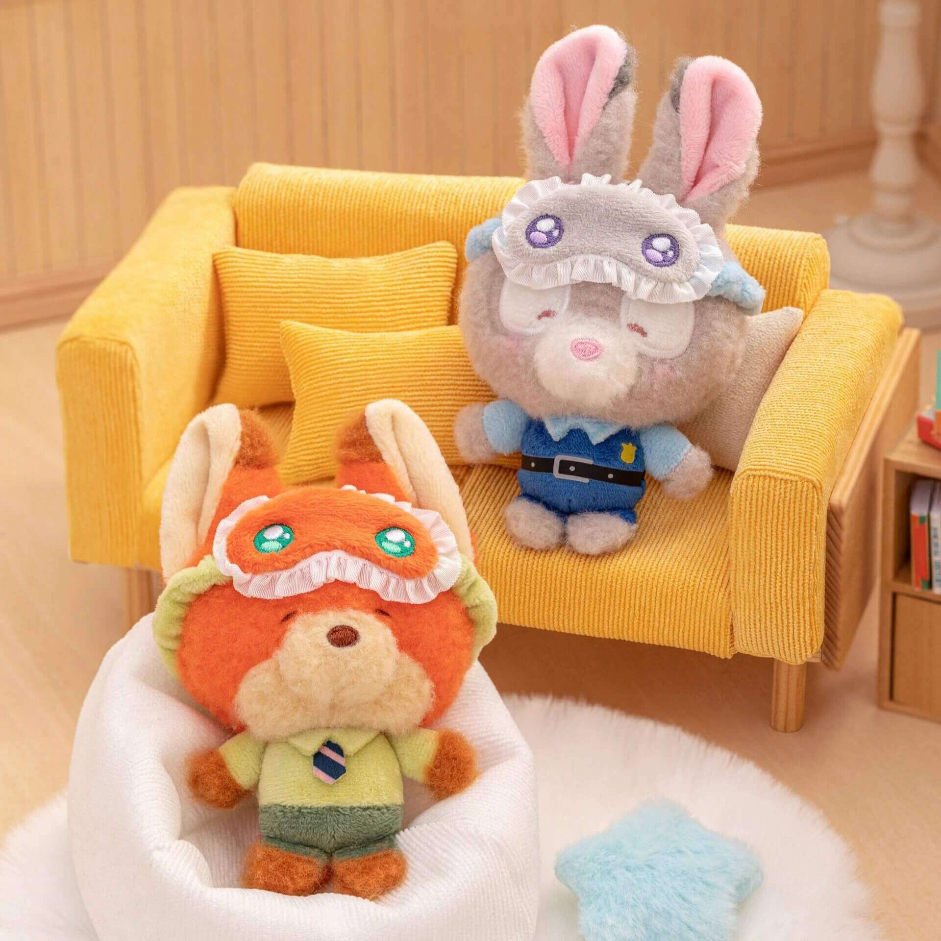 Disney "Squinting Sleepwear" Series Blind Box Plush Pendant - POKKII