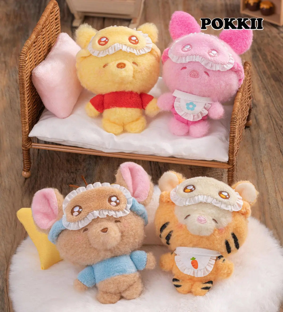 Disney "Squinting Sleepwear" Series Blind Box Plush Pendant - POKKII
