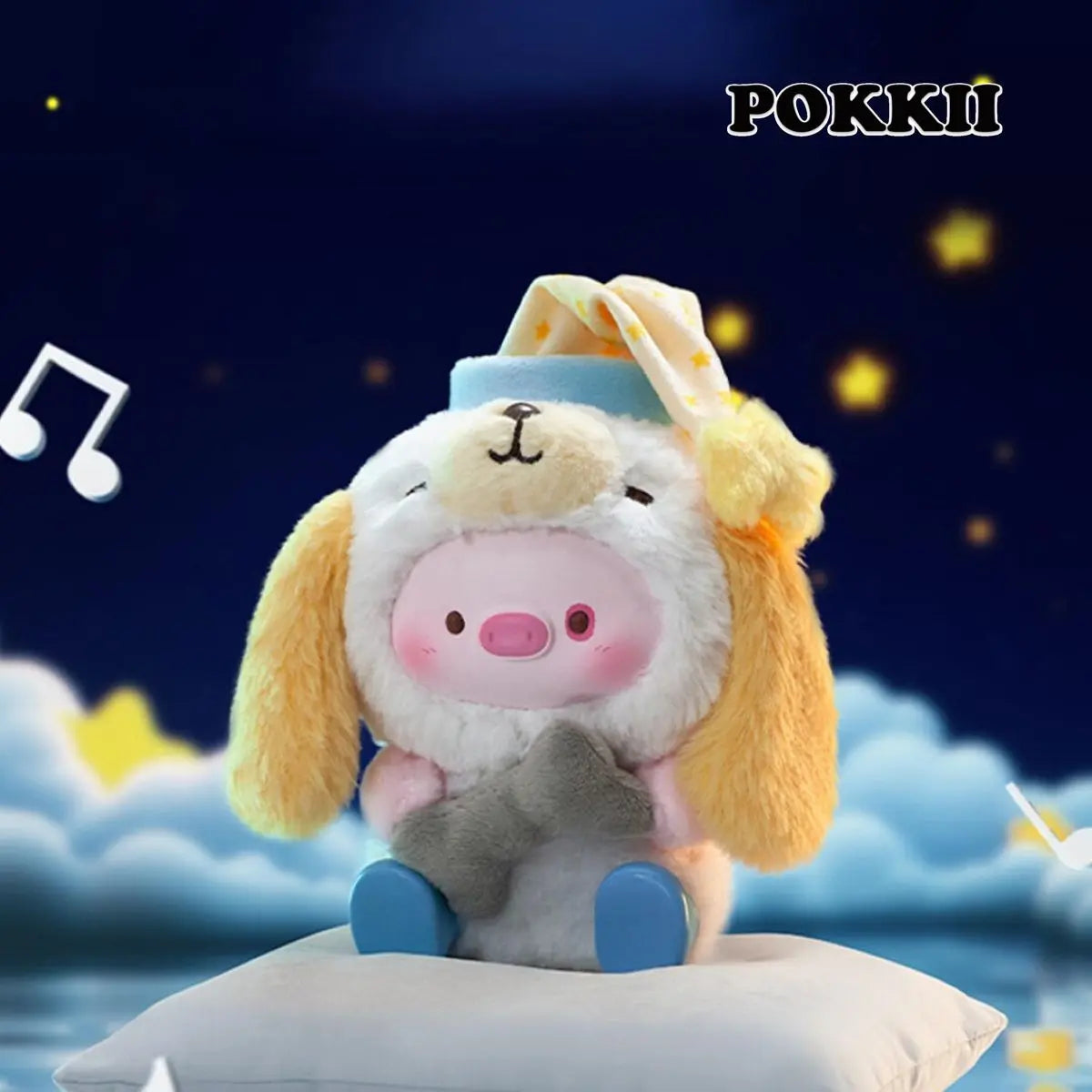 GeeGeePig "Pajamas Lullabies" Series Blind Box Plush - POKKII
