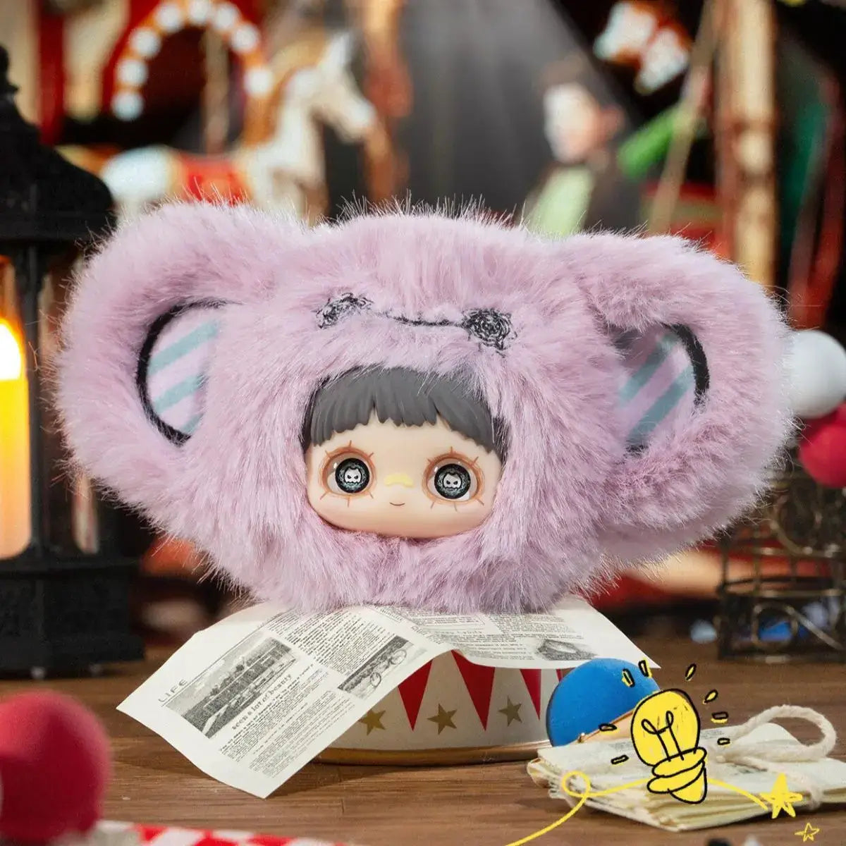 Maymei "Crazy Circus" Series Blind Box Plush Pendant
