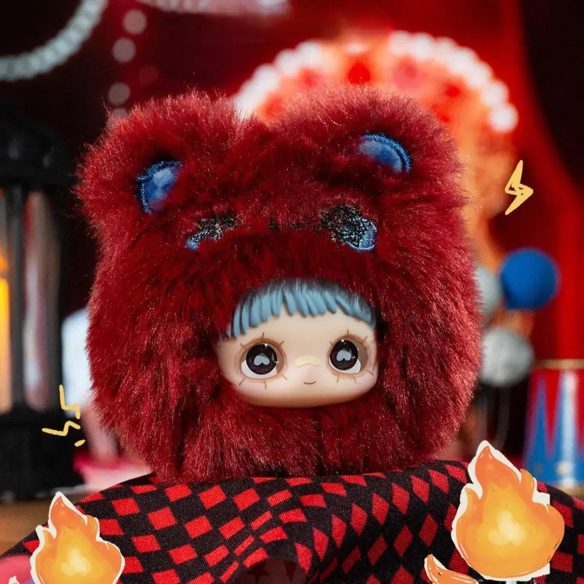 Maymei "Crazy Circus" Series Blind Box Plush Pendant