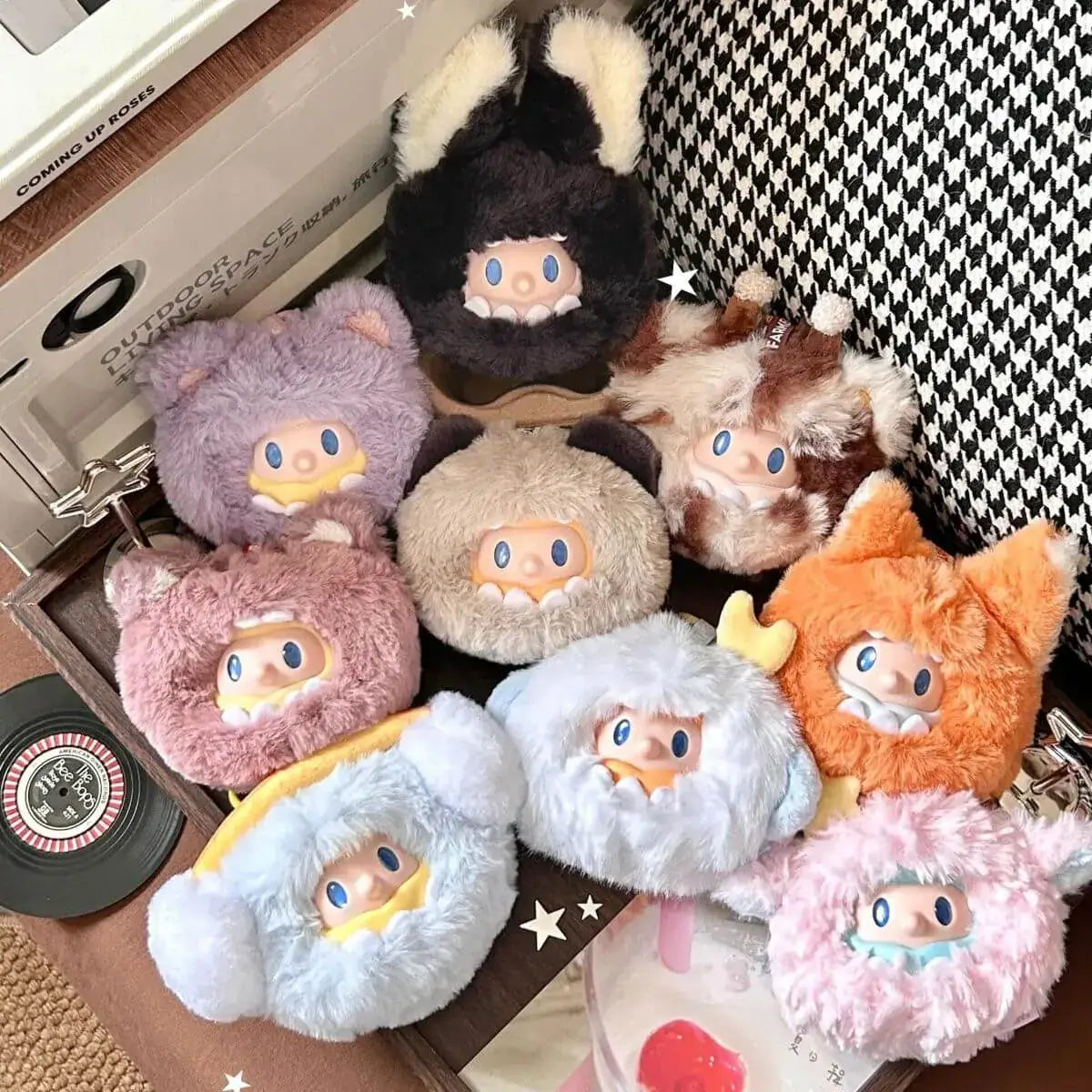 Farmer Bob Mini-Night Monster Series Blind Box Plush【Finding Unicorn】 - POKKII