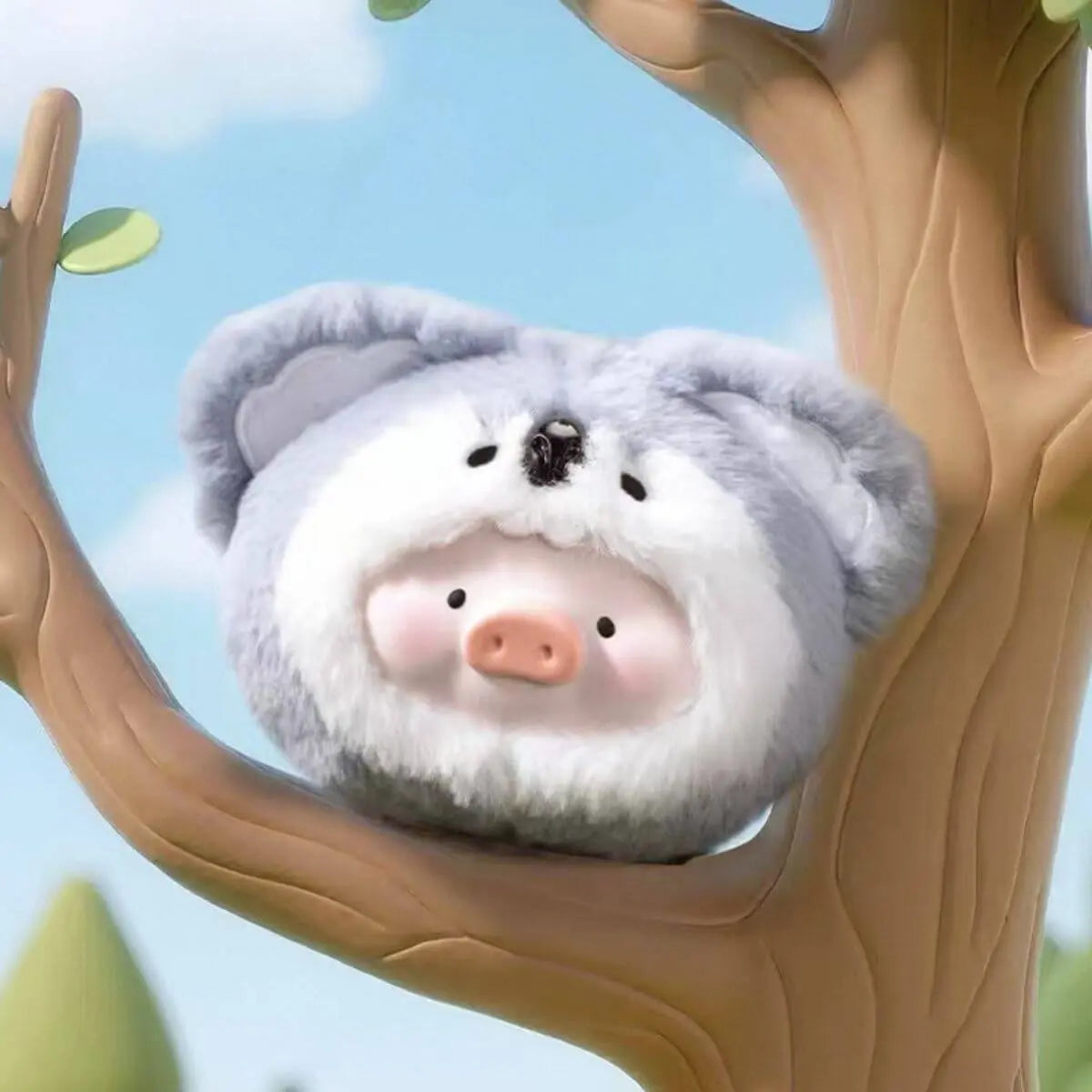 Lulu The Piggy "Animal Party" Series Blind Box Plush Silicone Earphone Case