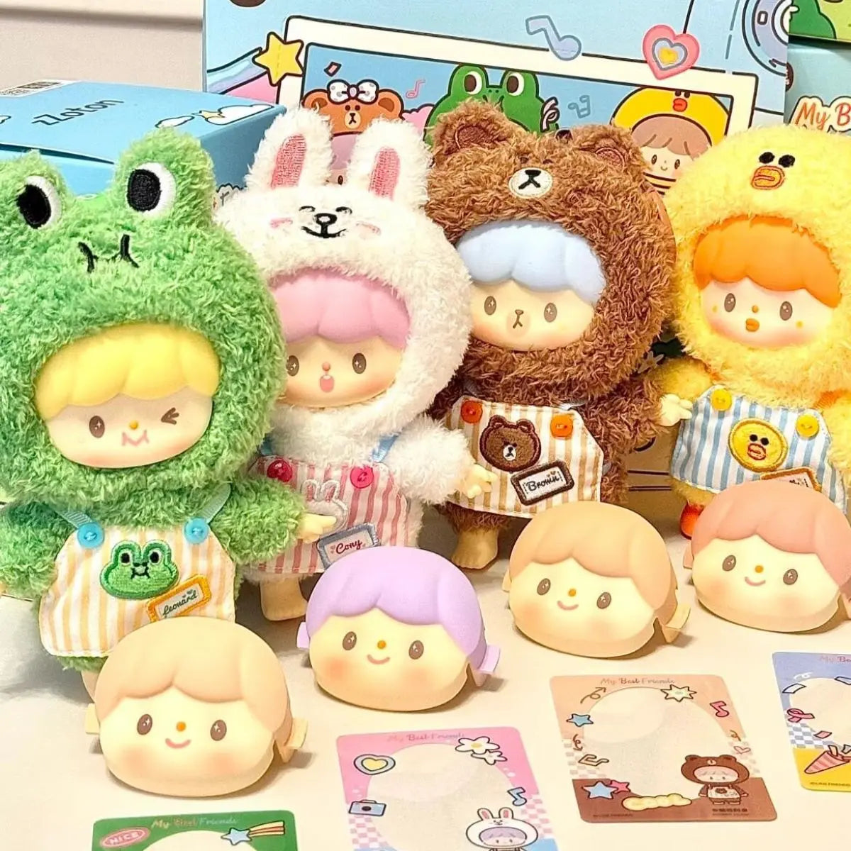 zZoton x Line Friends "My Best Friends" Series Plush Blind Box