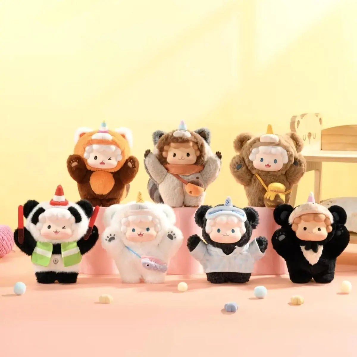 Gyun - Crossbody Bear Series Blind Box Plush【TOP TOY】