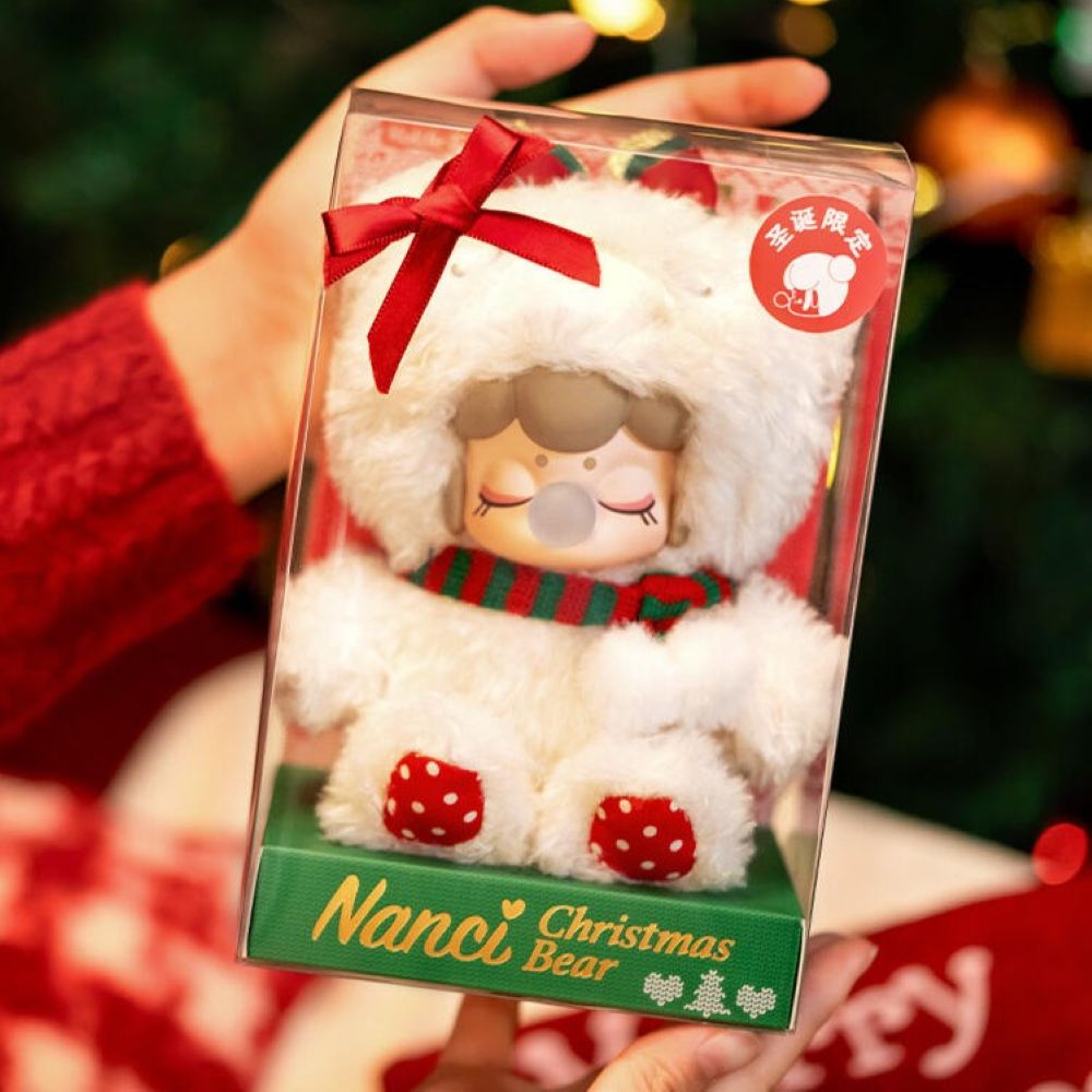 Nanci - Christmas Bear Plush Pendant【Rolife】