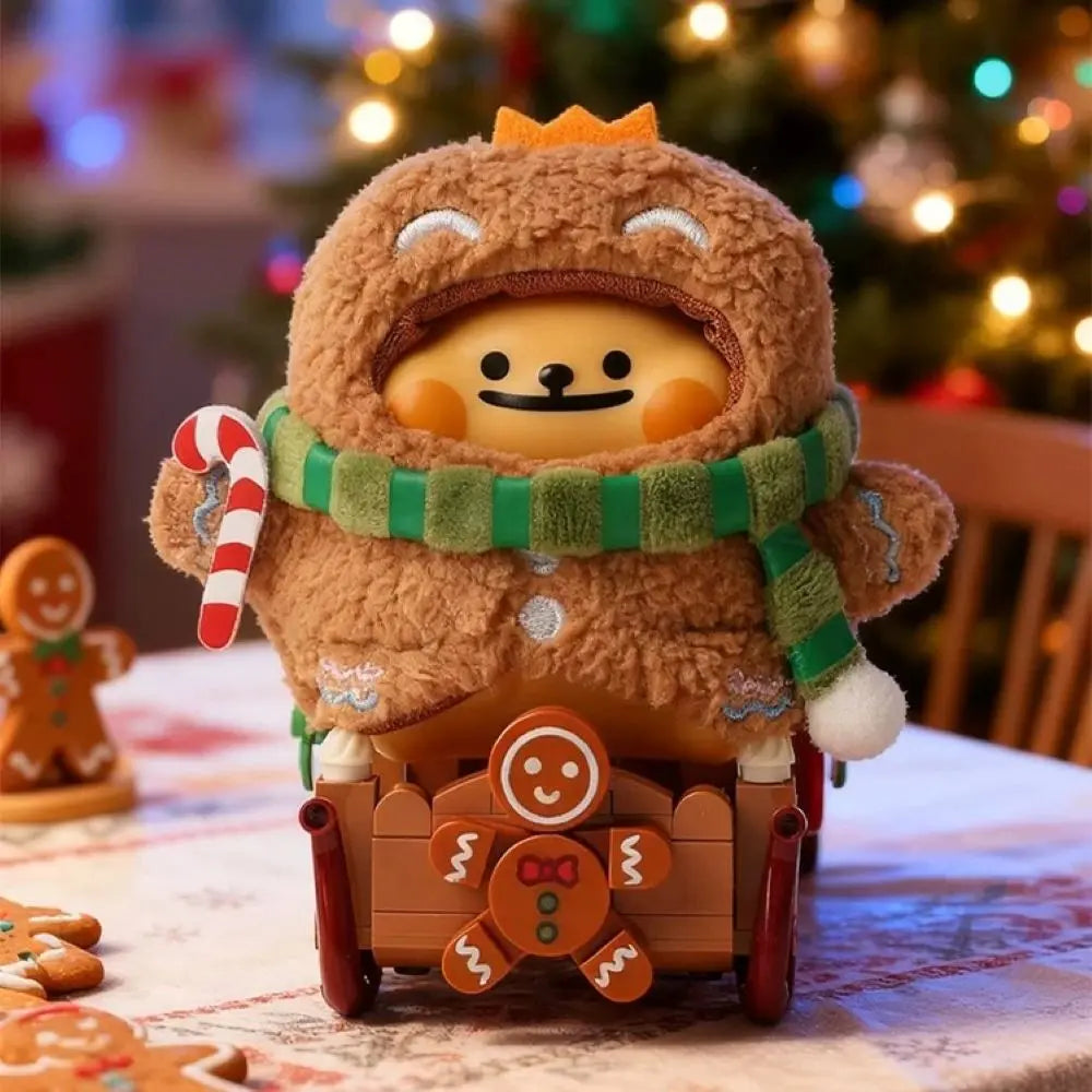 Bearisbug - Winter Train Series Plush & Brick Combo Blind Box - POKKII