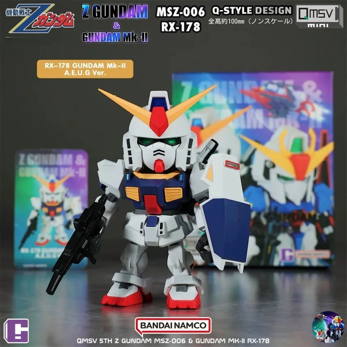 QMSV Mini Z Gundam & Gundam MK II Series Blind Box Figures - POKKII