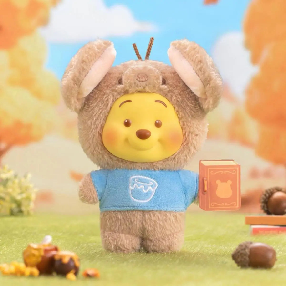 Winnie The Pooh - Animal Storybook Series Blind Box Plush Pendant - POKKII