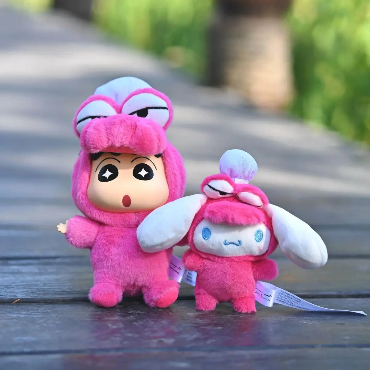 Cinnamoroll x CRAYON SHINCHAN - Amusement Dreamland Series Blind Box Plush - POKKII