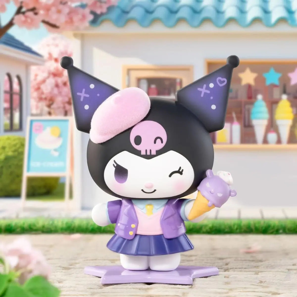 Sanrio Kuromi - School Diary Series Blind Box Figures - POKKII