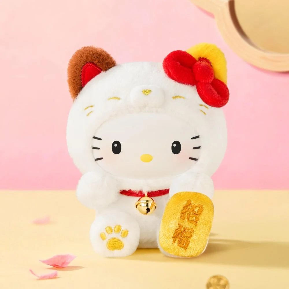 Sanrio Characters - Lucky Cat Series Blind Box Plush Pendant【TOPTOY】 - POKKII
