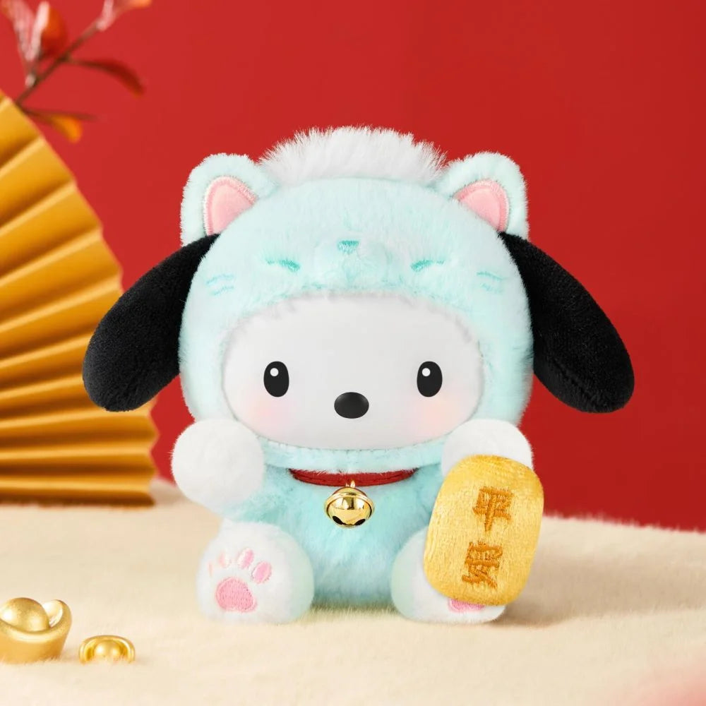 Sanrio Characters - Lucky Cat Series Blind Box Plush Pendant【TOPTOY】 - POKKII
