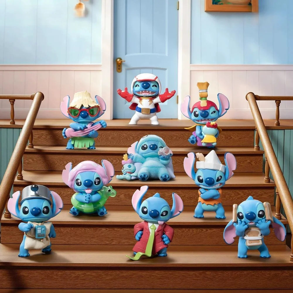 Stitch - In Cute Outfits Series Blind Box Figures - POKKII