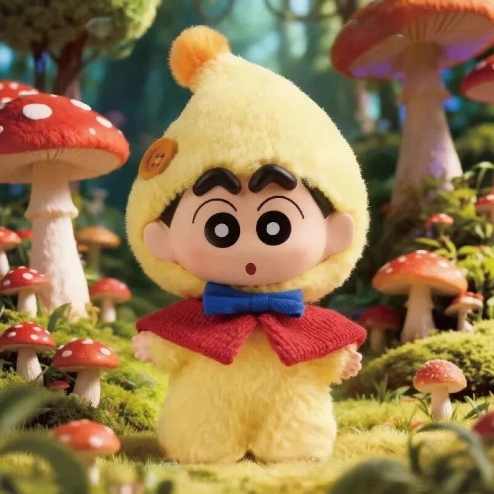 Crayon Shin-Chan - Apple Go Away Series Blind Box Plush Pendant