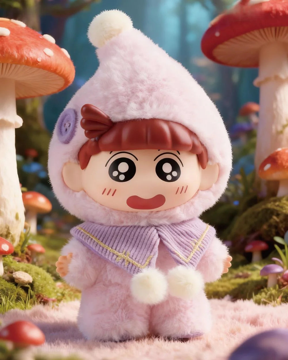 Crayon Shin-Chan - Apple Go Away Series Blind Box Plush Pendant