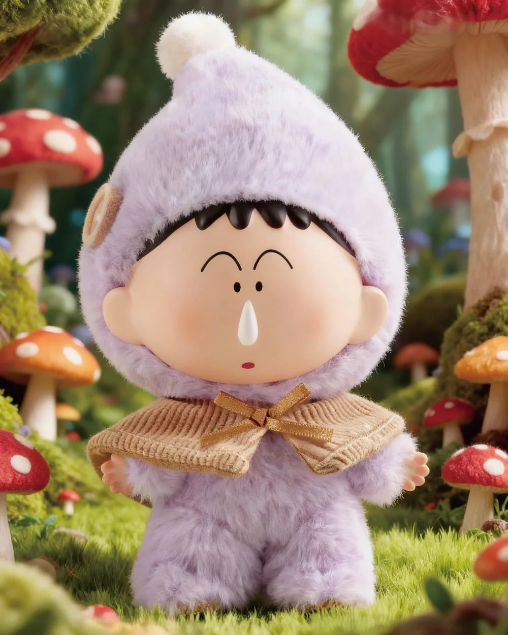 Crayon Shin-Chan - Apple Go Away Series Blind Box Plush Pendant