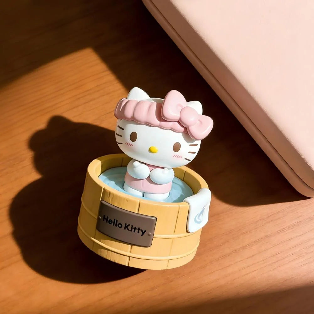 Sanrio Characters - Spinning Hot Spring Series Blind Box Figures - POKKII