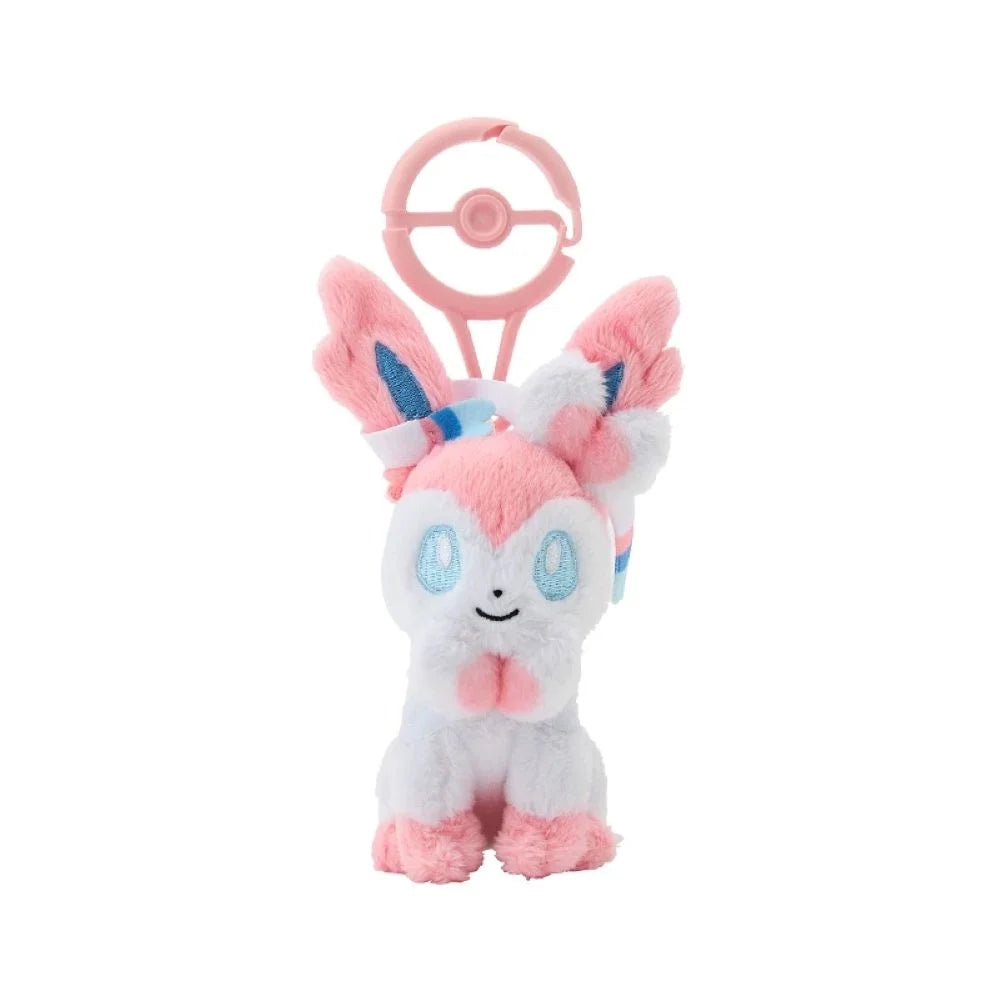 Pokémon - Eevee Series Plush Doll Poké Ball Keychain - POKKII