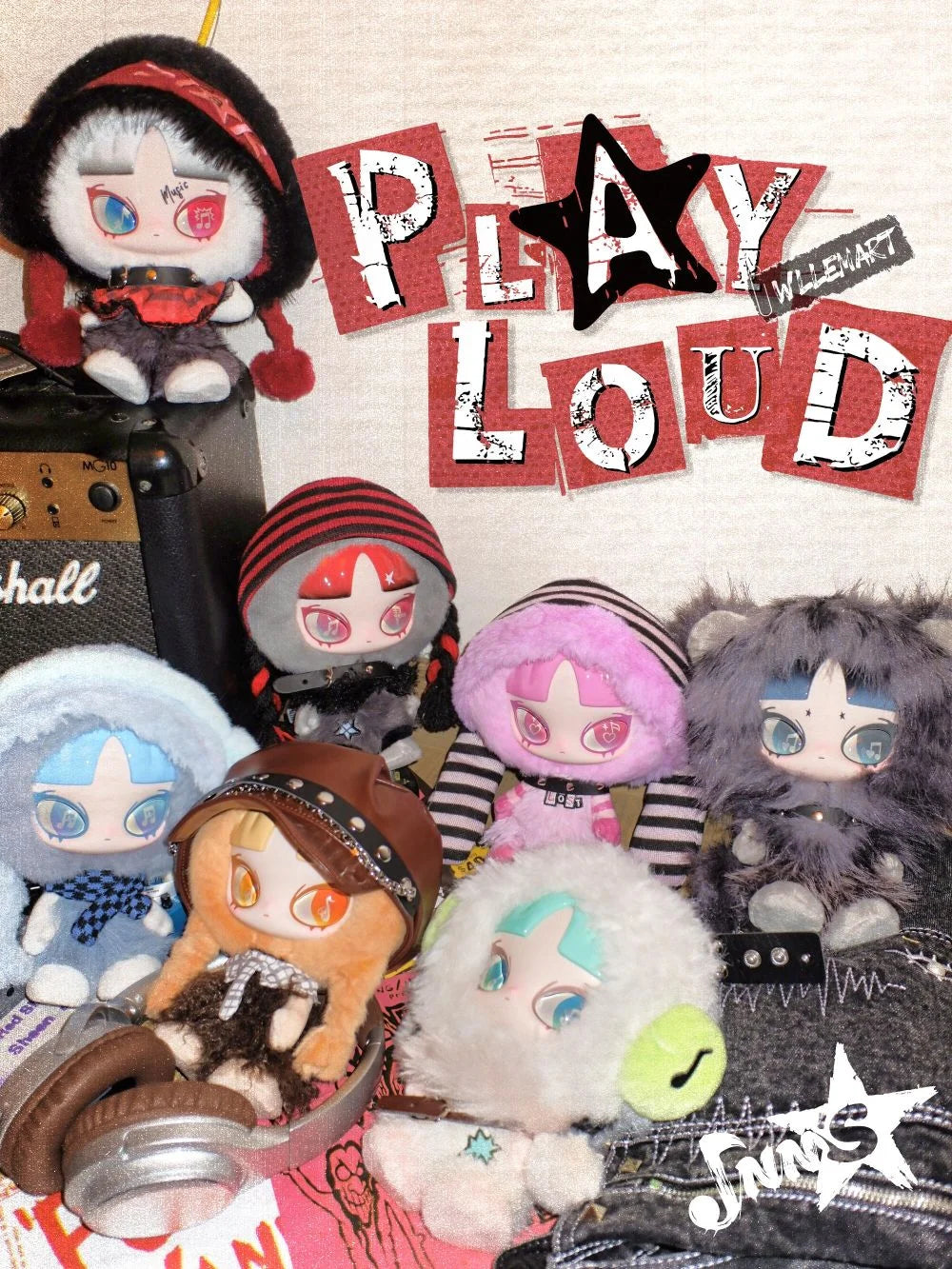 INN'S - Play Loud Series Blind Box Plush