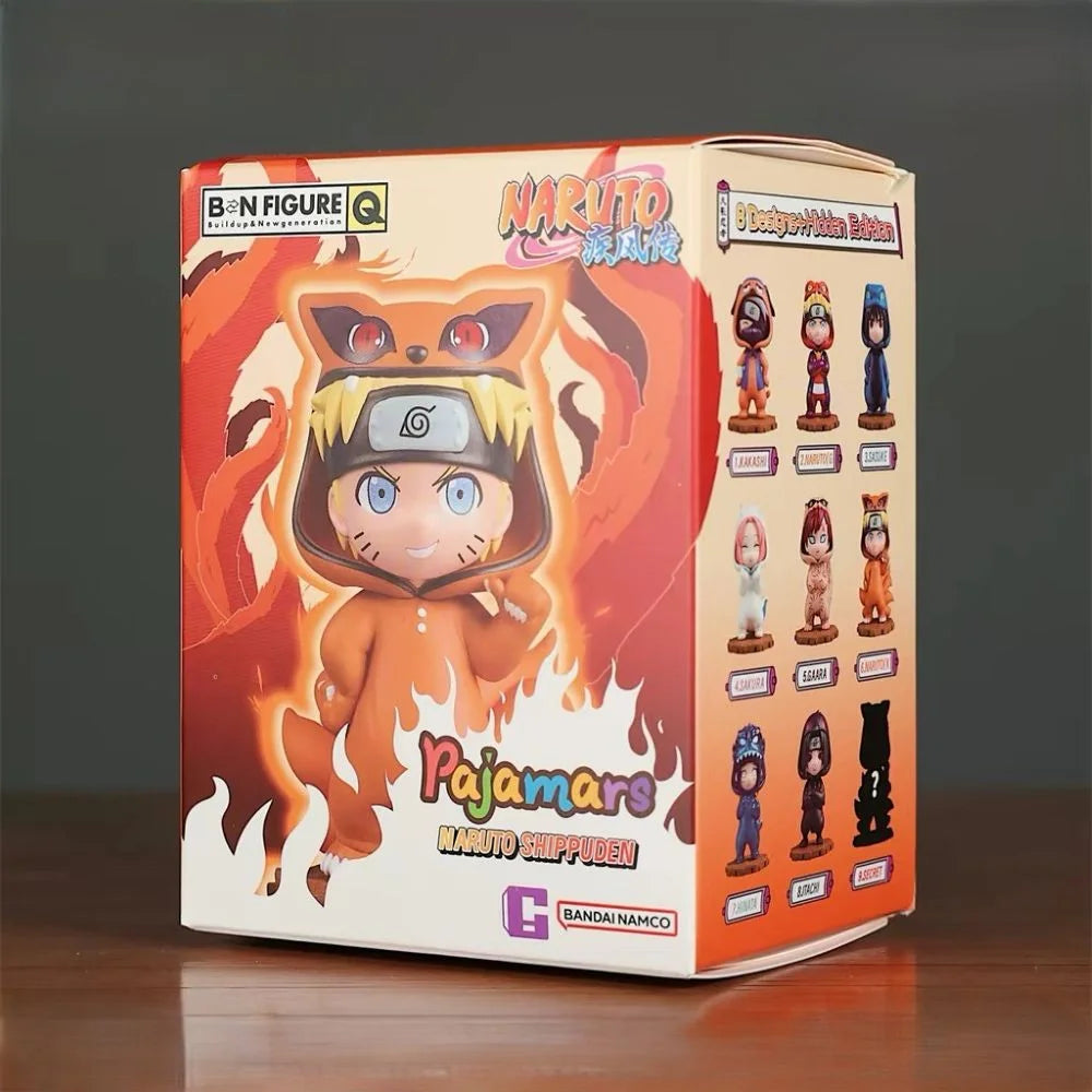 Naruto Shippuden - The Pajamars Series Blind Box Figures - POKKII