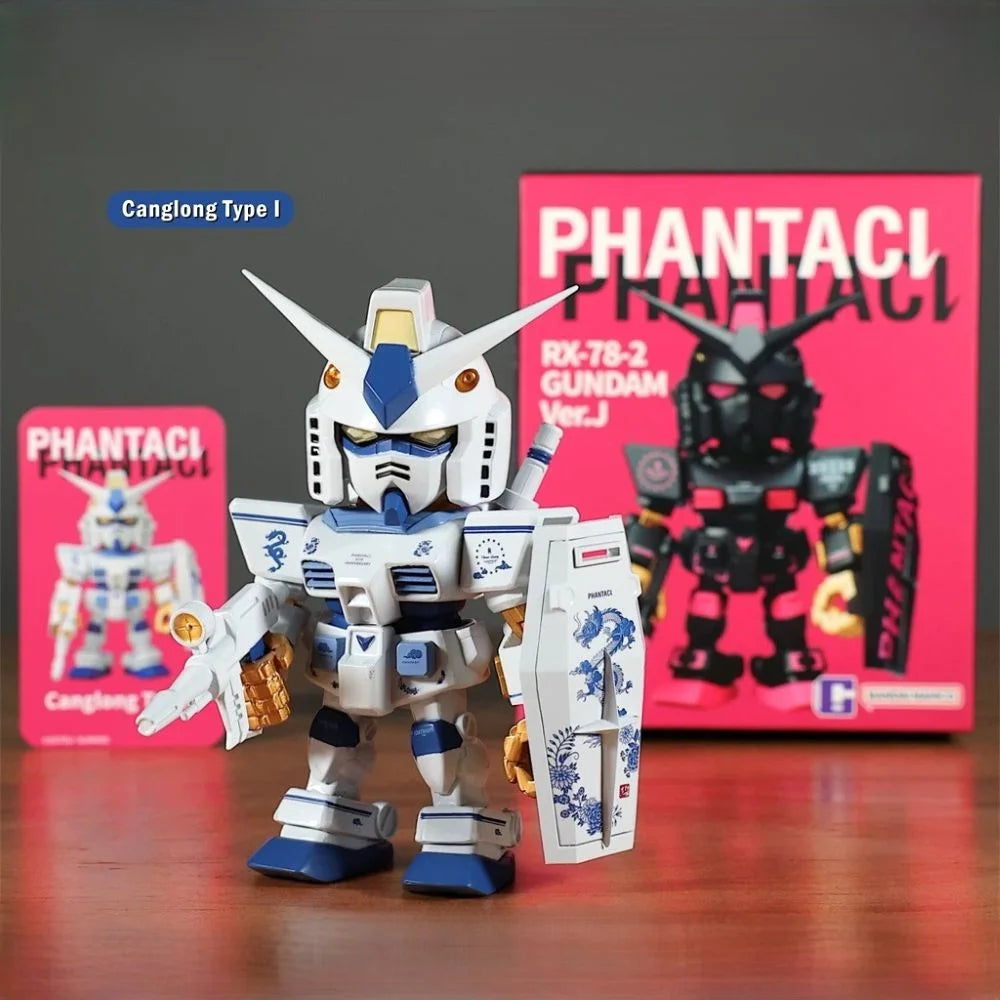 Gundam x PHANTACi - RX-78-2 Ver.J Series Blind Box QMSV Mini Figures - POKKII