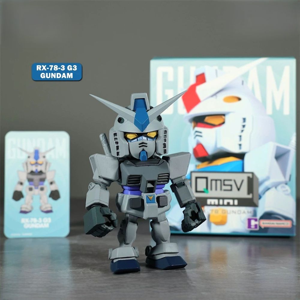 Gundam - RX-78 Gundam Series Blind Box QMSV Mini Figures - POKKII