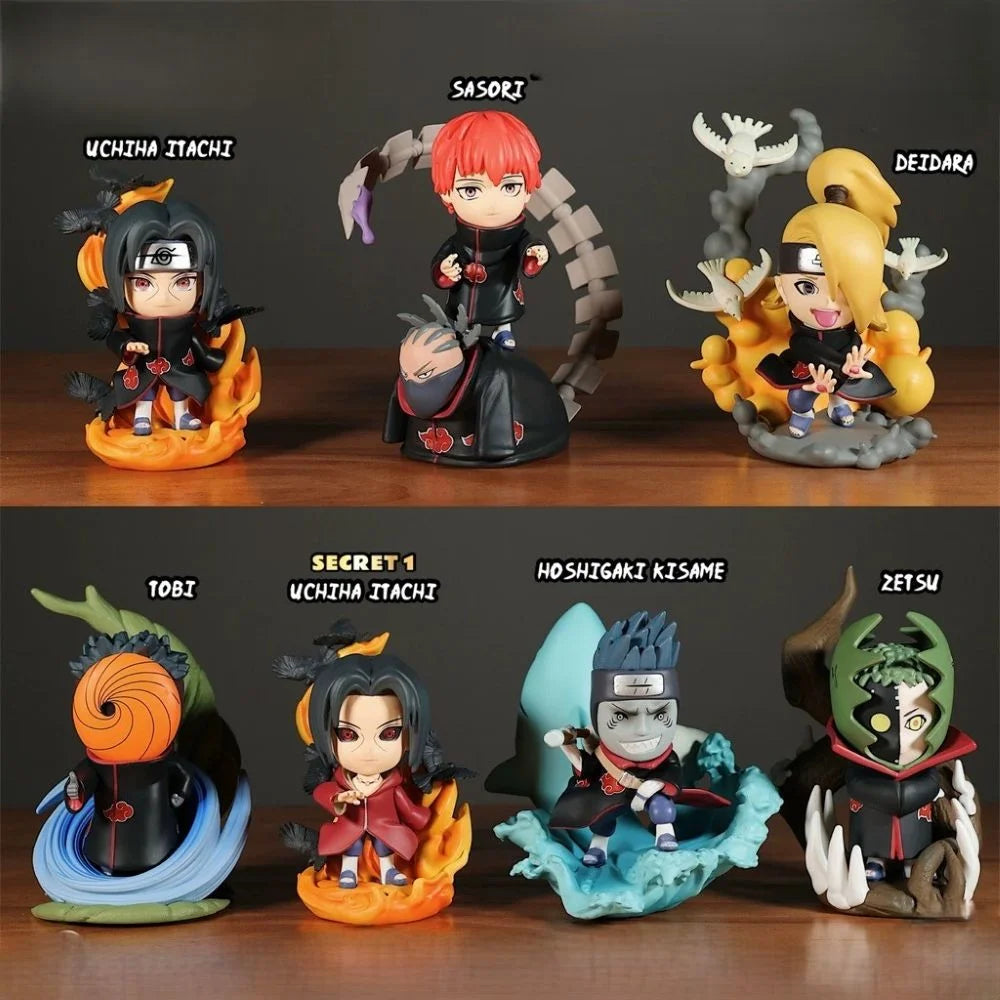Naruto - The Akatsuki Group Vol. 1 Blind Box Q-Version Figures - POKKII