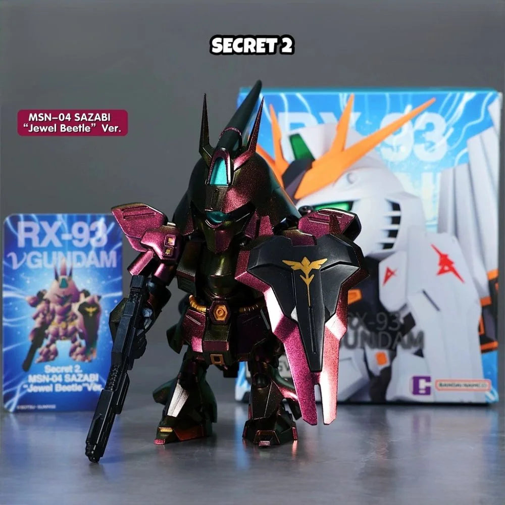 Gundam - RX-93 vGundam Series Blind Box QMSV Mini Figures - POKKII