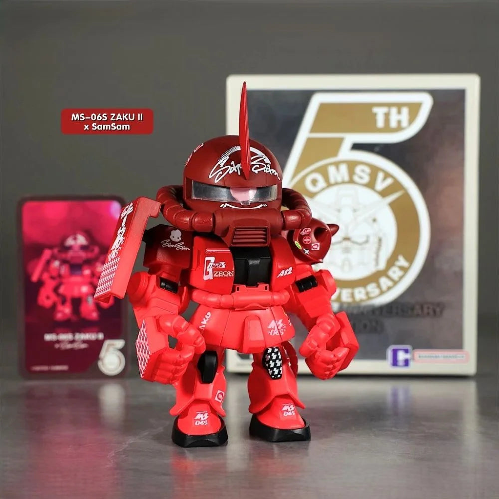 Gundam - 5th Anniversary Special Series Blind Box QMSV Mini Figures - POKKII