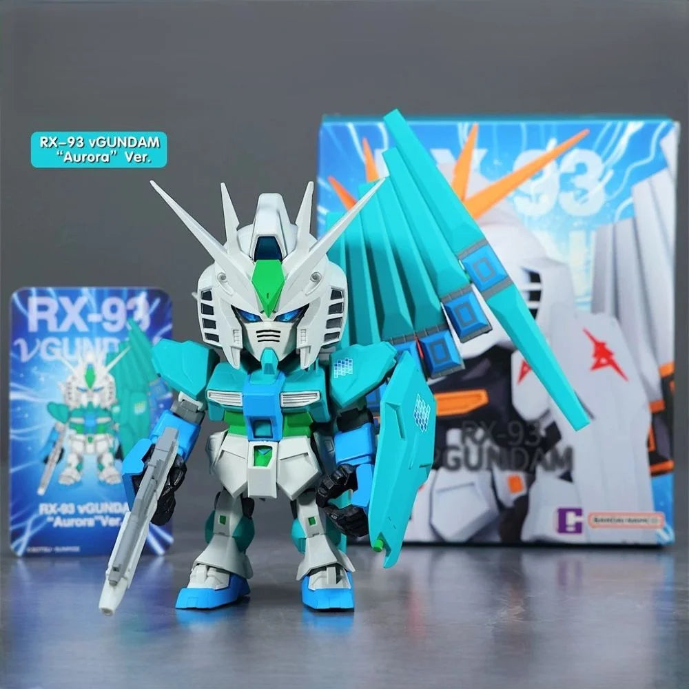 Gundam - RX-93 vGundam Series Blind Box QMSV Mini Figures - POKKII