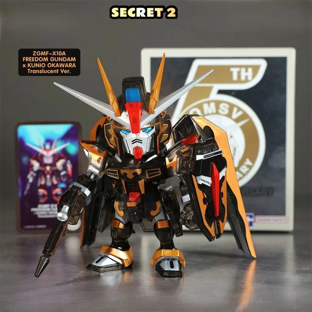 Gundam - 5th Anniversary Special Series Blind Box QMSV Mini Figures - POKKII