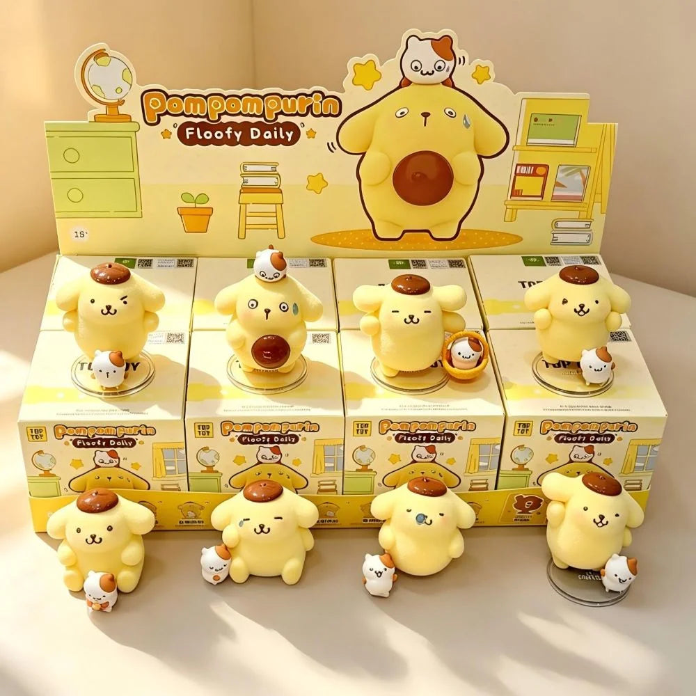 Sanrio Pompompurin - Floofy Daily Series Blind Box Figures