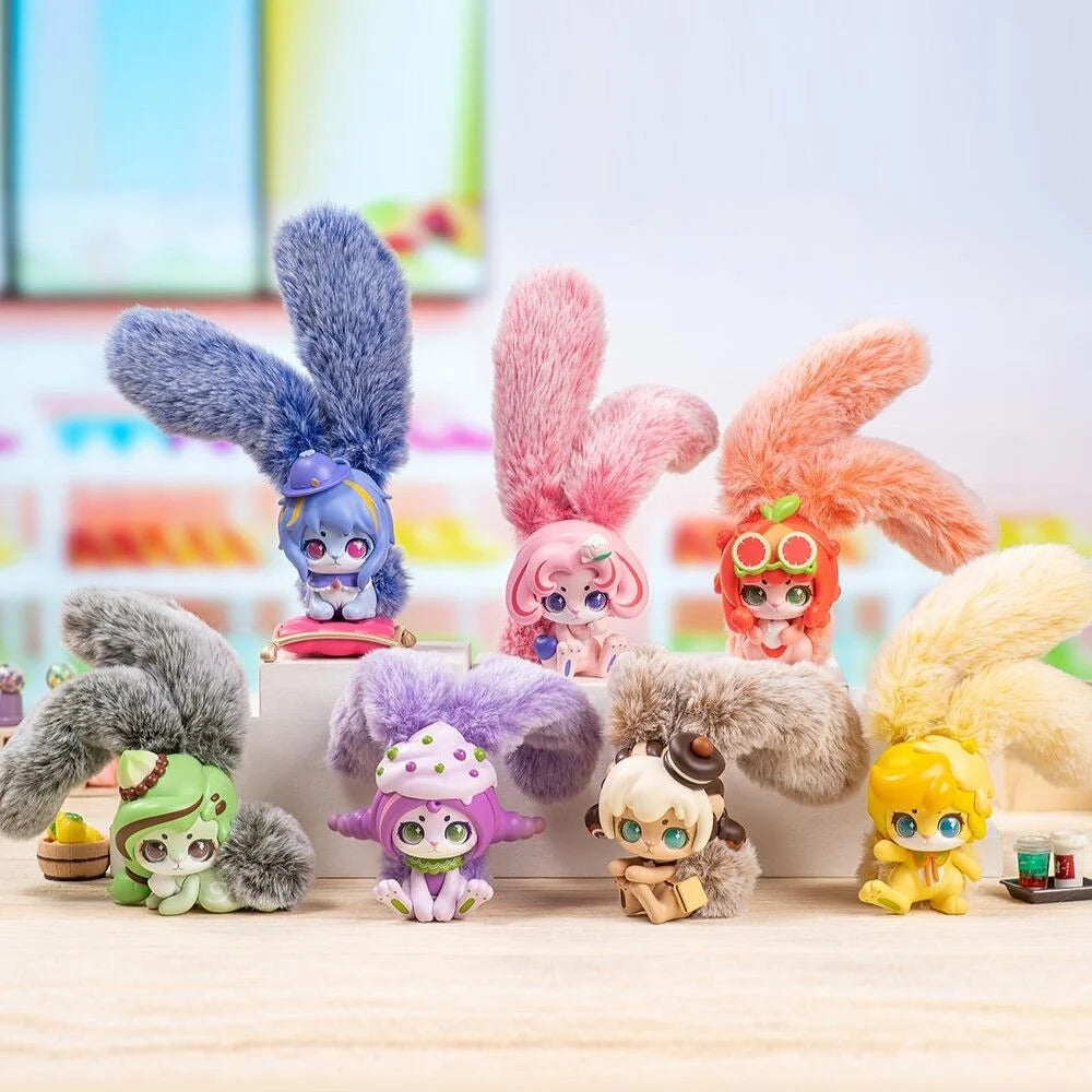 Cup Rabbits - Fruit Milk Series Blind Box Figures