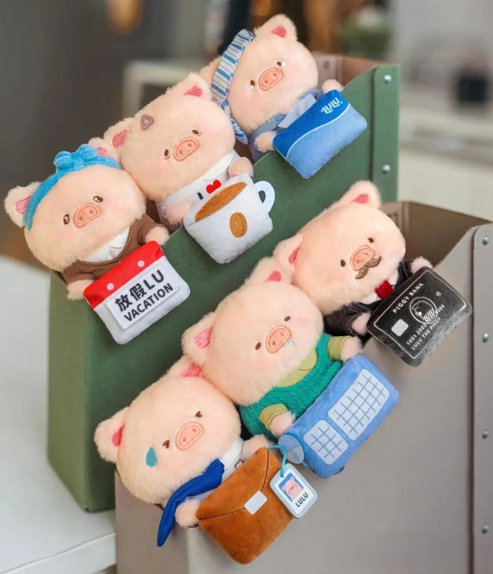 Lulu The Piggy - My Workplace Partners Series Blind Box Plush Pendant