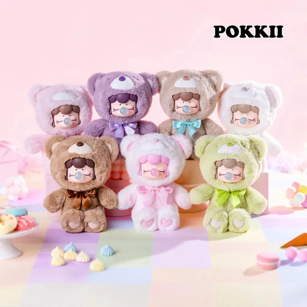 Nanci V1 "Colorful Chocolate Cutie Bears" Series Blind Box Plush - POKKII