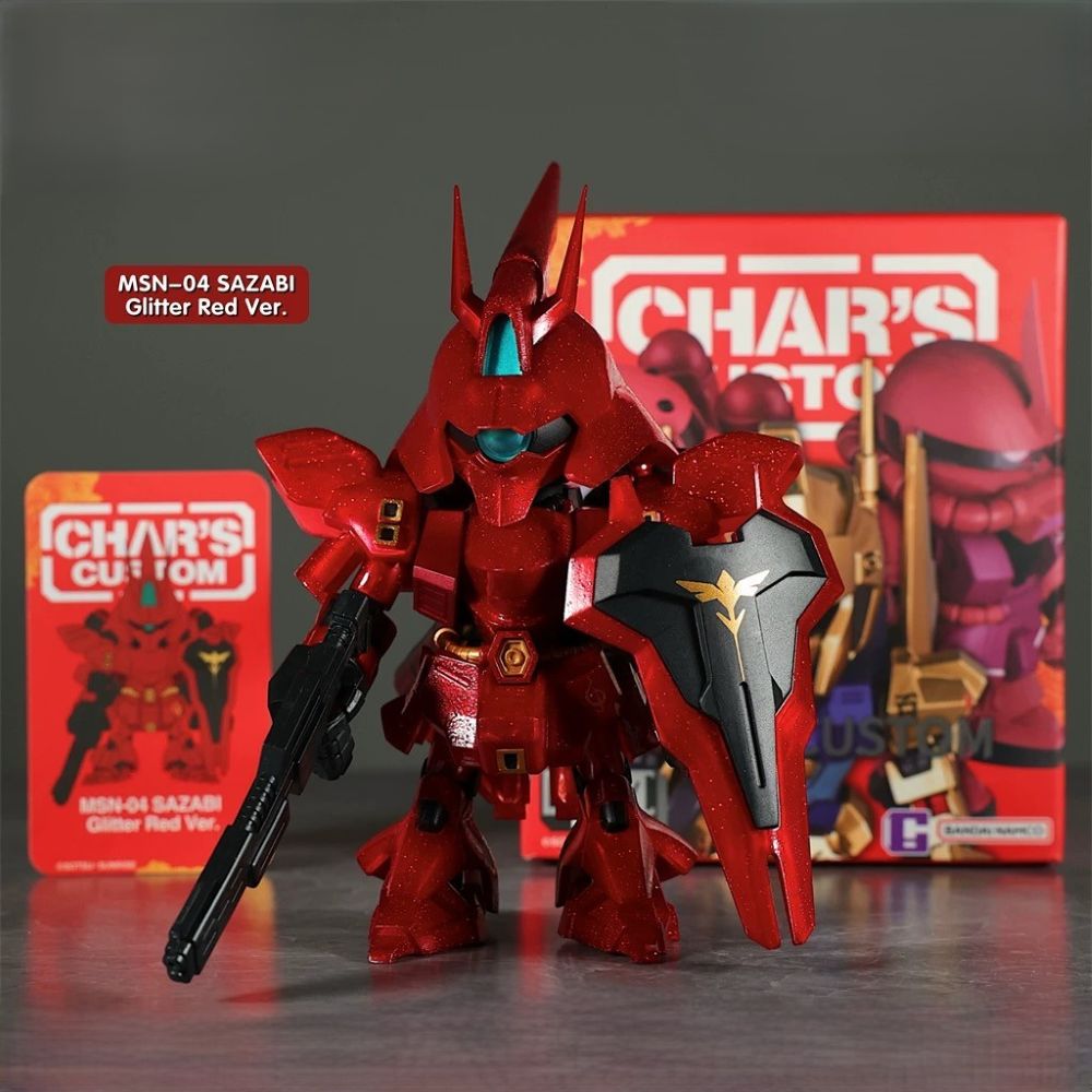 SAZABI - CHAR's Custom Series Blind Box QMSV Mini Figures