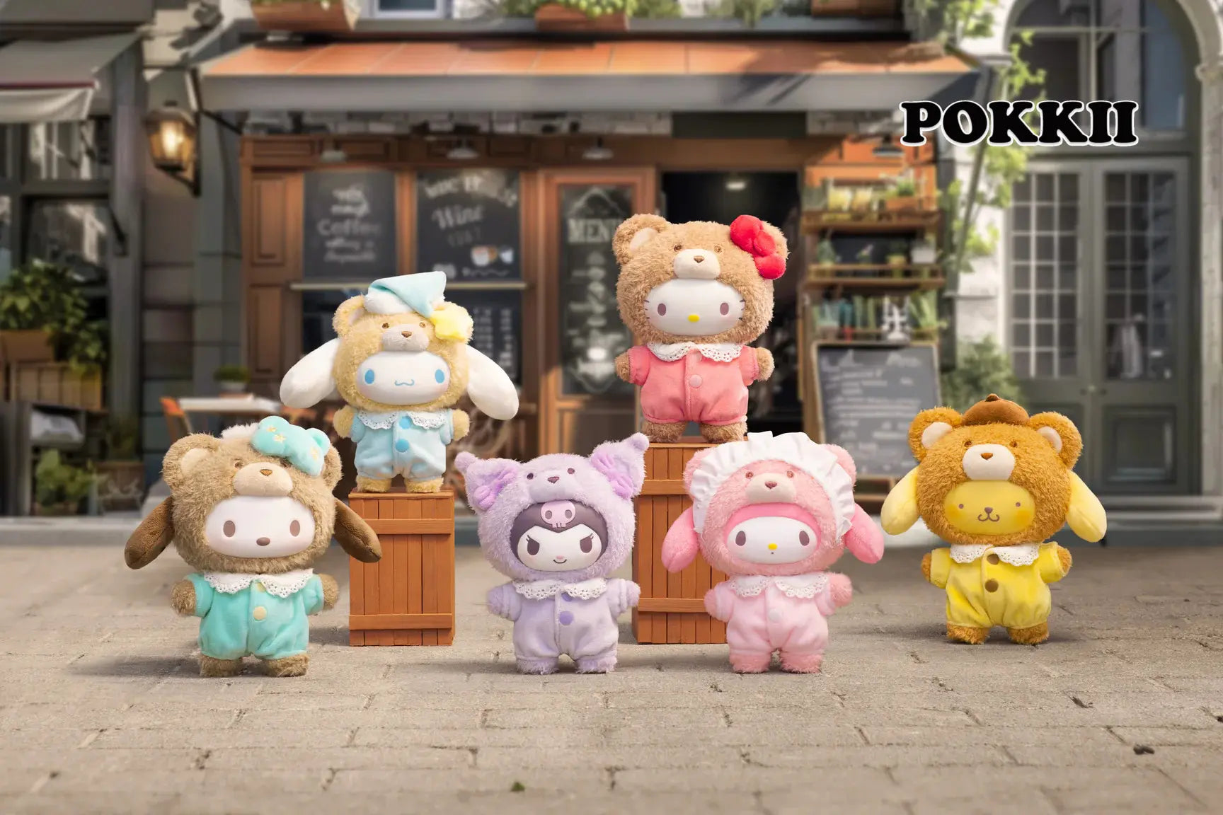 Sanrio Characters "Latte Baby" Series Plush Blind Box - POKKII