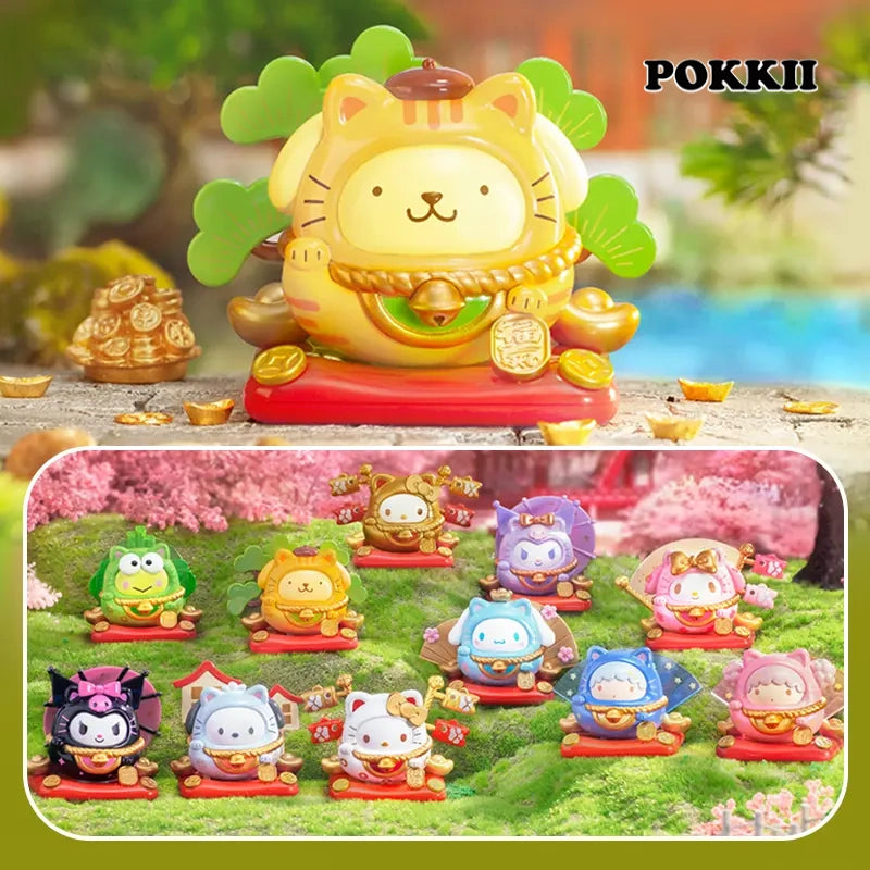 "Lucky Cat" Series Blind Box Tumbler Figure - POKKII