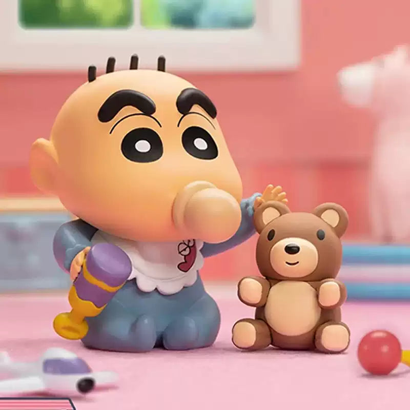 Crayon Shin-Chan "Kasukabe Family" Series Blind Box Figure - POKKII