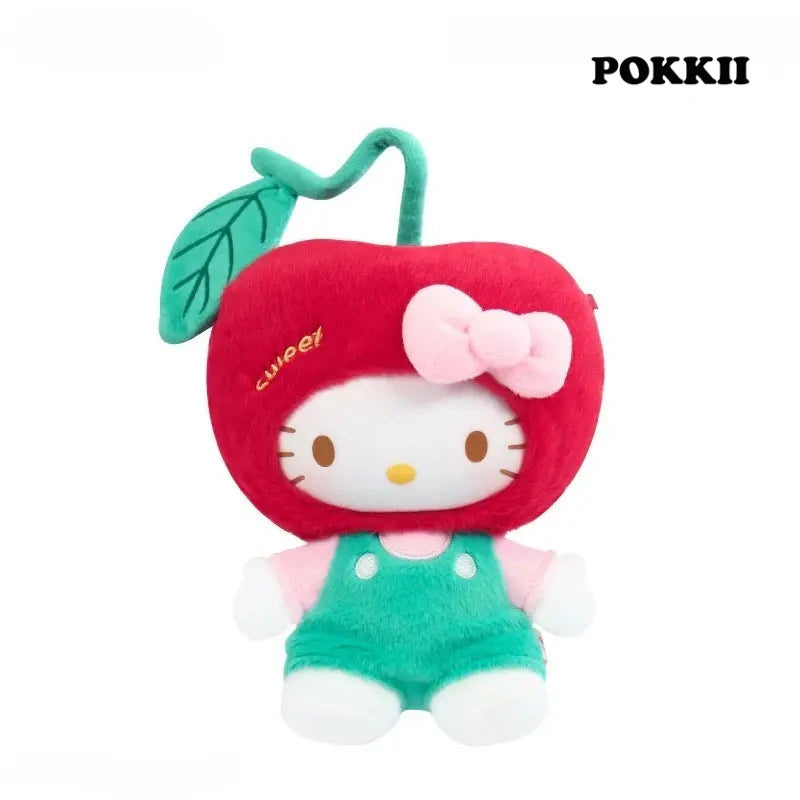 Hello Kitty Cherry-Themed Vinyl Plush Doll - POKKII