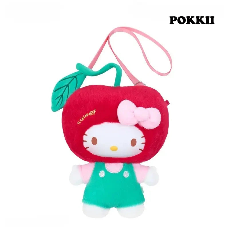 Hello Kitty Cherry-Themed Vinyl Plush Doll - POKKII