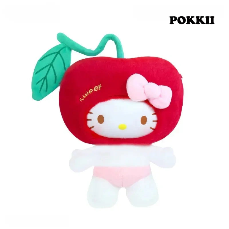 Hello Kitty Cherry-Themed Vinyl Plush Doll - POKKII