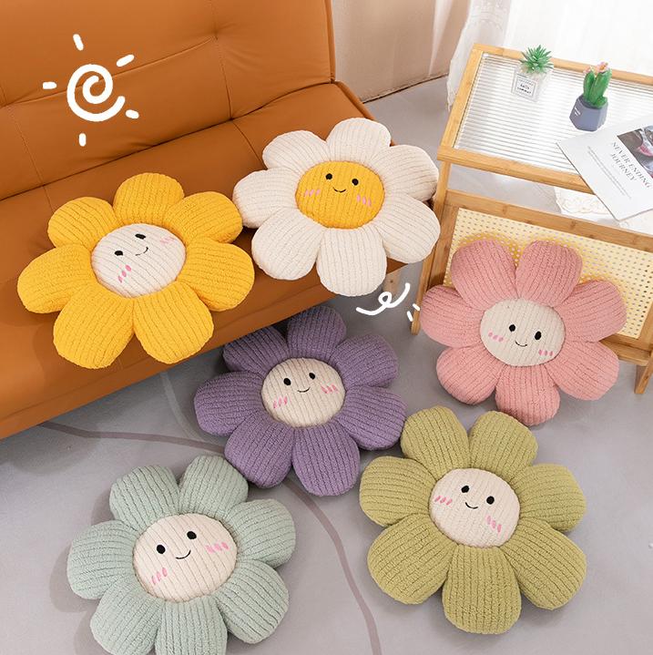 Floral-Shaped Cushions & Plushies