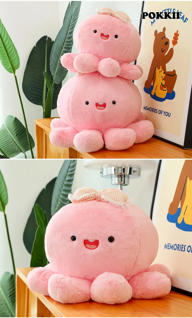 Cuddly Octopus: The Adorable Plush Pillow - POKKII